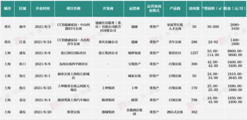 8月刊 中国住房租赁行业监测报告 市场篇